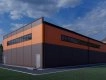 3D визуализация СТО из сэндвич панелей
